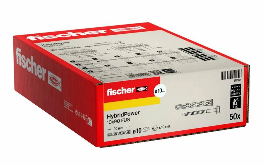 FISCHER HybridPower 10x90 Enkurs 50 Gab