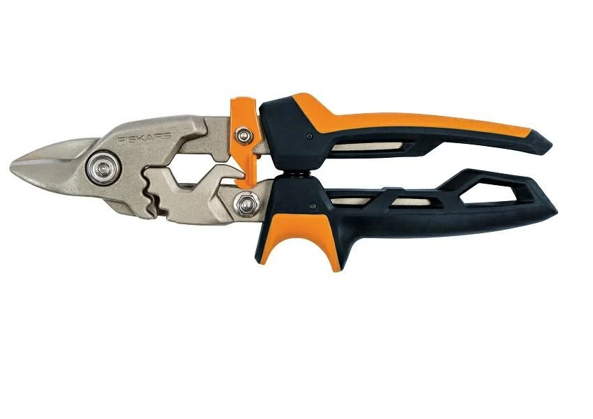 FISKARS PowerGear skārda šķēres 232mm labās