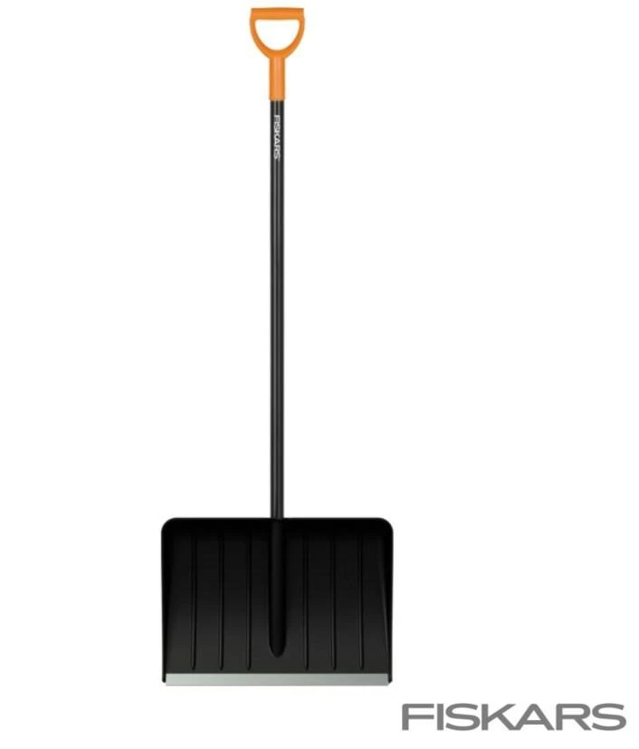 FISKARS Snow Shovel Solid Aluminium Shaft