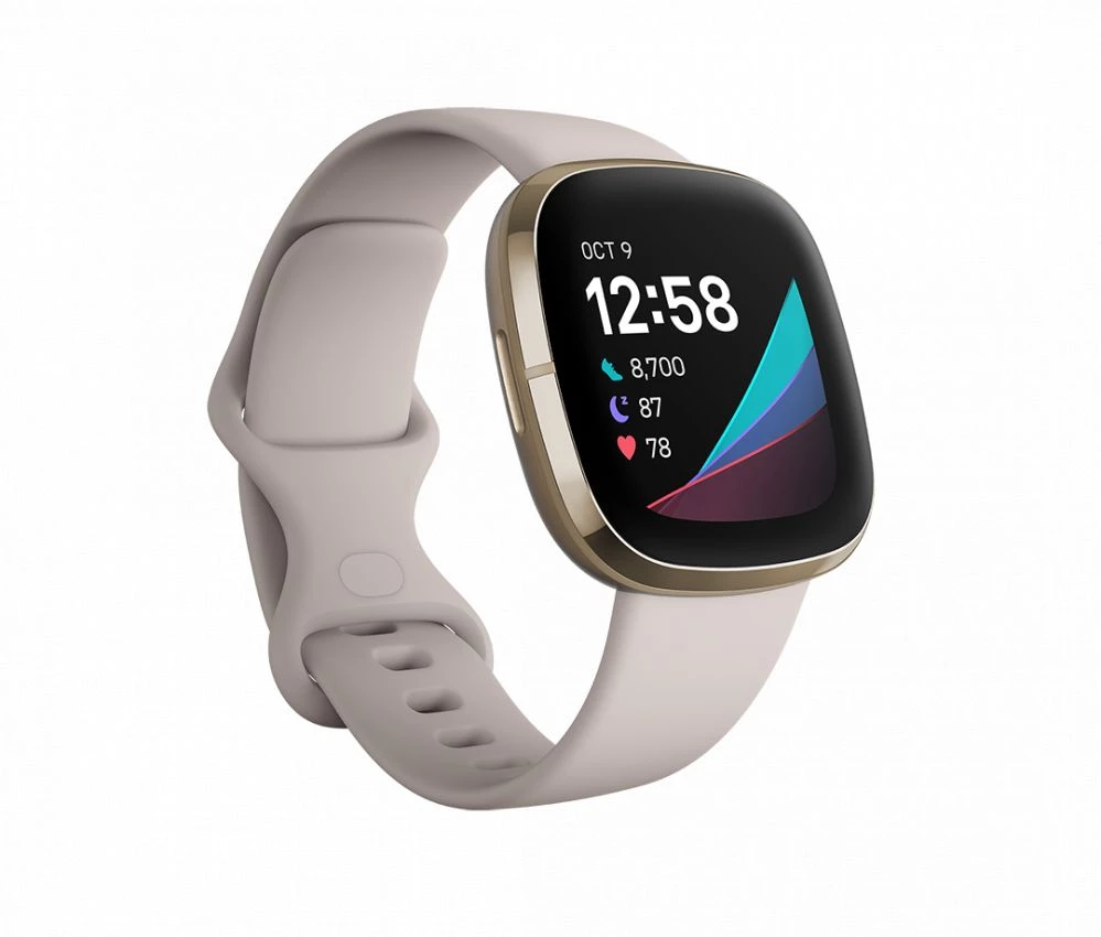 Fitbit Sense Lunar Soft Gold Stainless