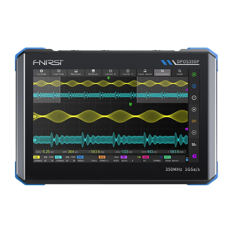 FNIRSI DPOS350P 4-in-1 Digital Oscilloscope