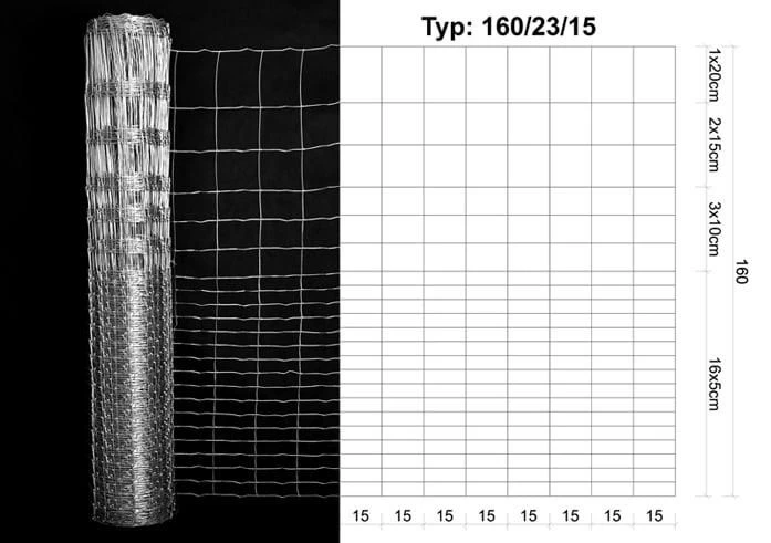 Forest Mesh Garden Light 50m 160/23/15