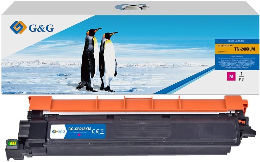 G&G Toner saderīgs ar Brother TN248XL