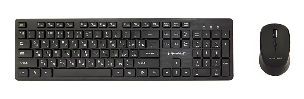 GEMBIRD KBS-WCH-04-RU Bezvadu tastatūras un peles