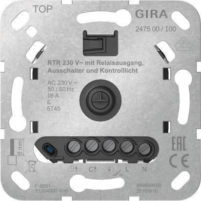 GIRA RTR 230 V releja izejas