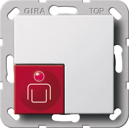 Gira System 55 Zvana pogas vāciņš