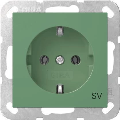 Gira System 55 SCHUKO kontaktligzdas ieliktnis