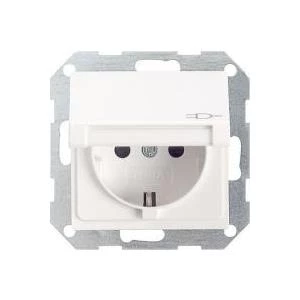 Gira System 55 Schuko kontaktligzda ar