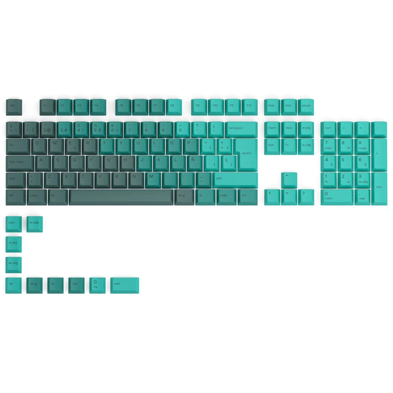 Glorious GPBT Keycaps - 115 PBT