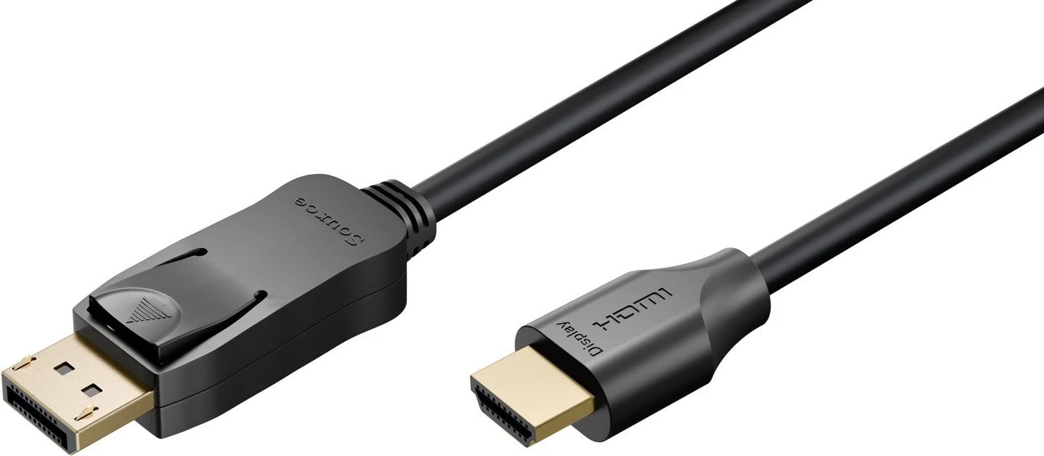 Goobay DisplayPort uz HDMI kabelis 1