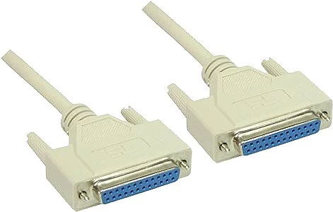 GoodConnections Null Modem kabelis DB25 Female