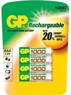GP Batteries GP10AAAHC-B4A NiMH 1/3 AAA