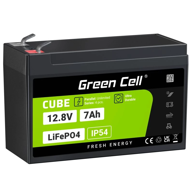 Green Cell LFPGC12V7AH UPS Akumulators Litija