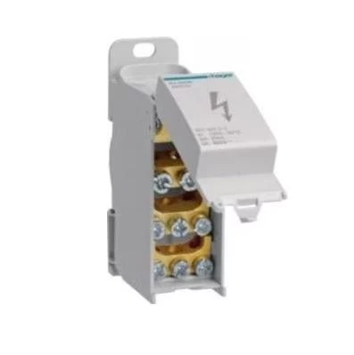HAGER KJ02DN Sadalītājbloks 125A 1-polārs, noslēgts