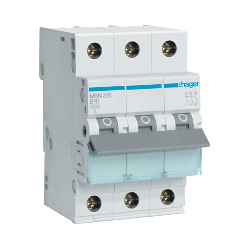 Hager MBN316 3 polu 16A B
