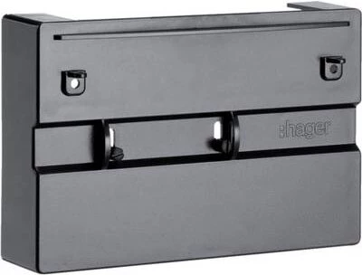 HAGER Plombierdeckel KJ05Z filtrs korpusa vāks