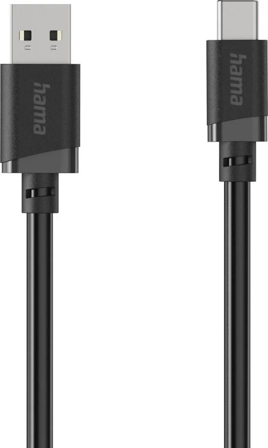 Hama USB-A uz USB-C uzlādes un