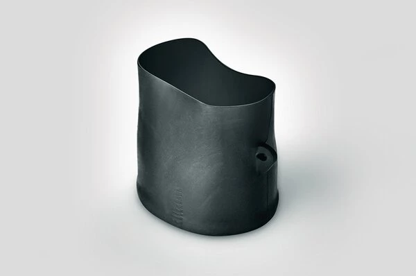 HellermannTyton 401-57980 HelaGuard melns polipropilēna gofrēts