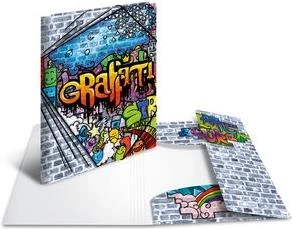 HERMA Graffiti elastīgā stūra mape A4