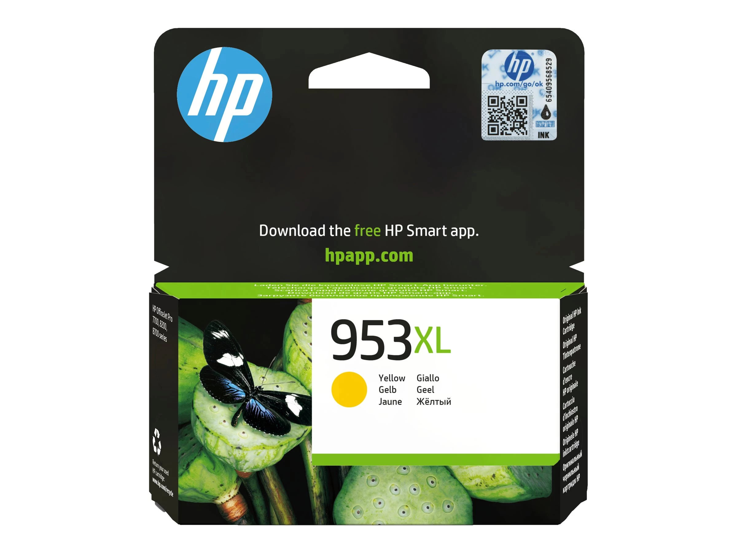 HP 953XL High Yield Yellow Original