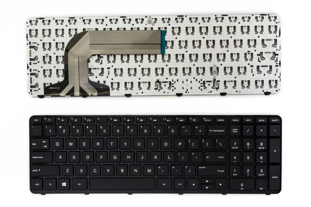 HP Pavilion 17-e152sr klaviatūra ar rāmi