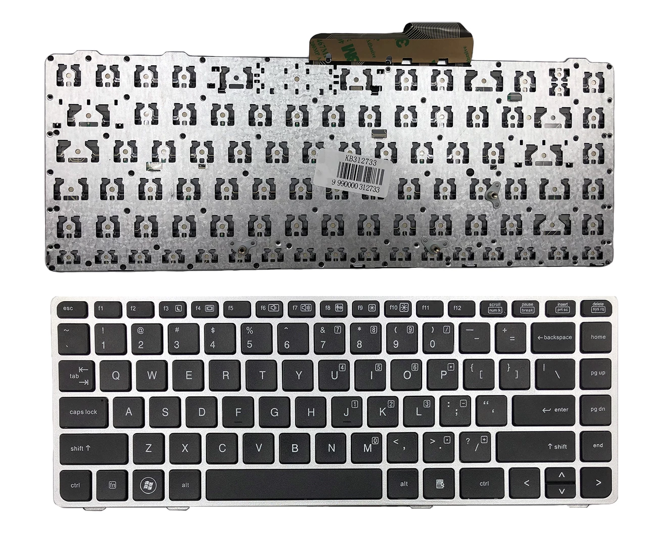 HP ProBook 6470b klaviatūra ar rāmi