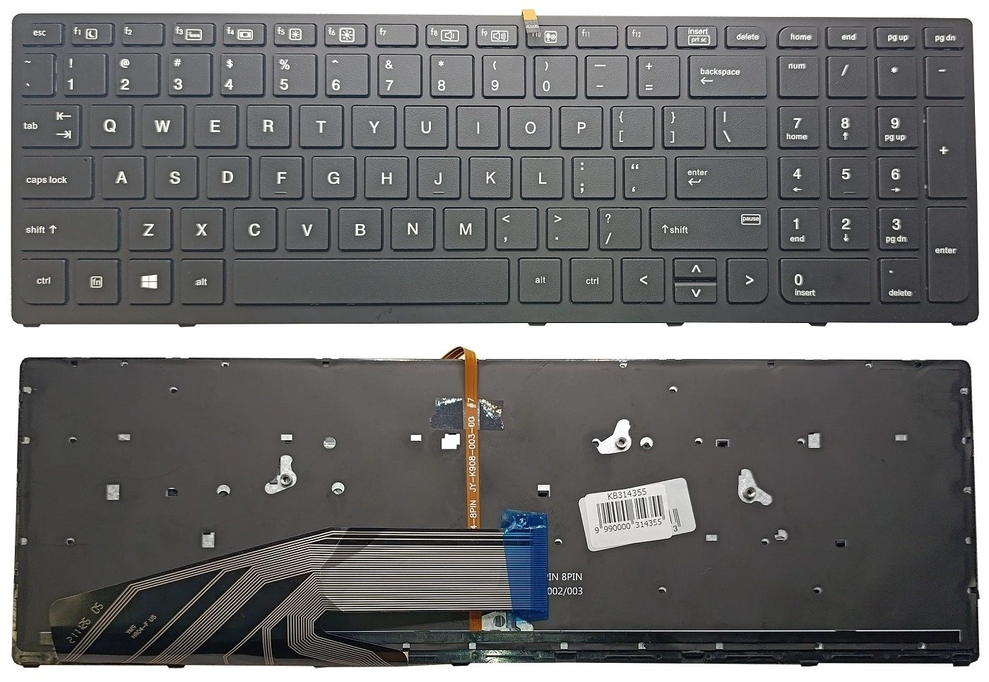 HP ZBook 15 G3, G4, 17
