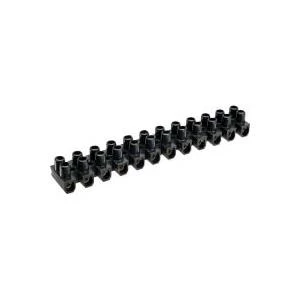 InLine spaiļu lenta 6mm² 12-poliem melna