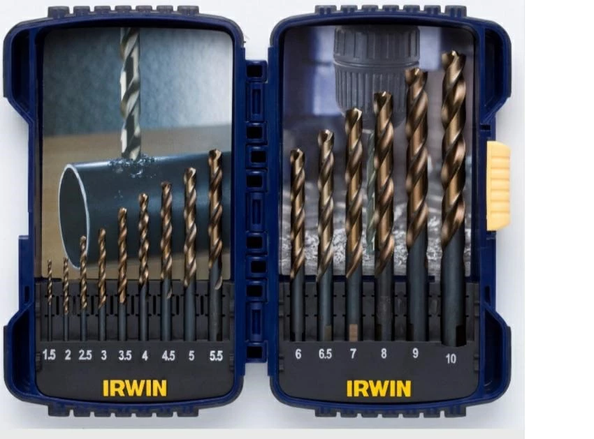 IRWIN TURBOMAX PRO 15-daļīgs HSS urbju