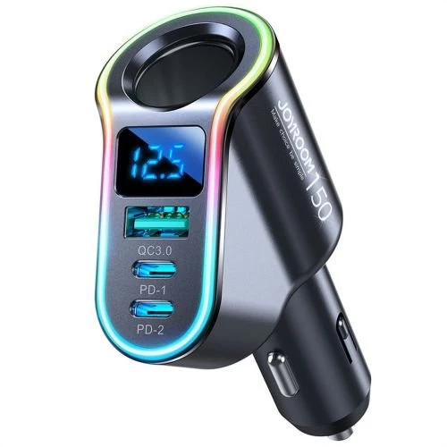 Joyroom Car Charger 4-in-1 Bluetooth FM