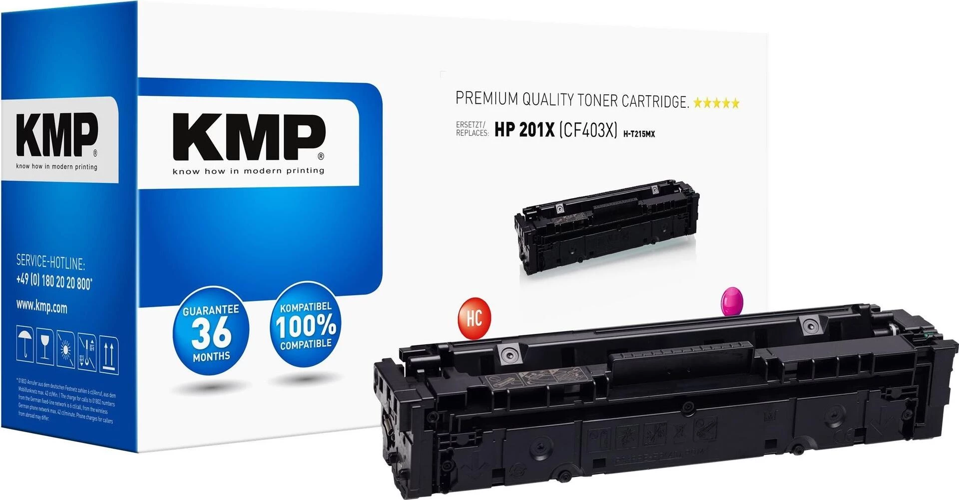 KMP H-T215MX High Yield Magenta Compatible
