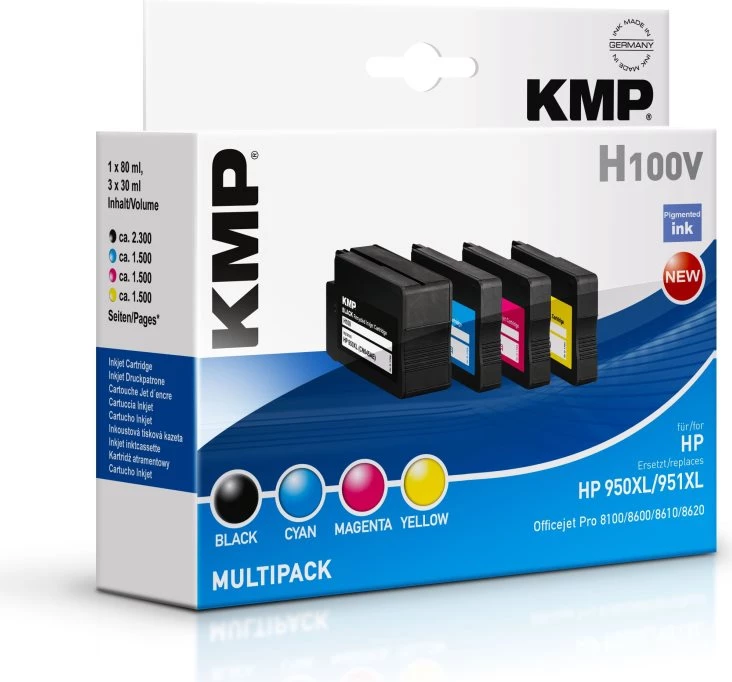 KMP H100V augstas ietilpības tintes kasetņu