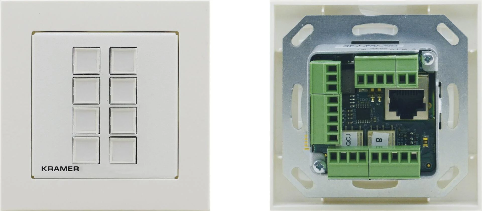 Kramer Electronics RC-208 Vadu Vadības Panelis