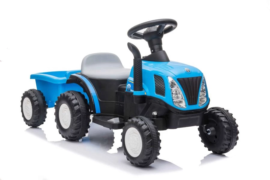 LEAN CARS Elektriskais traktors ar piekabi