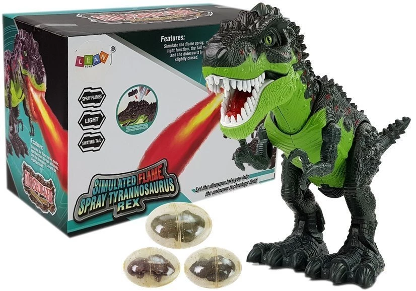 LEAN TOYS 7740 Battery-Powered Interactive T-Rex