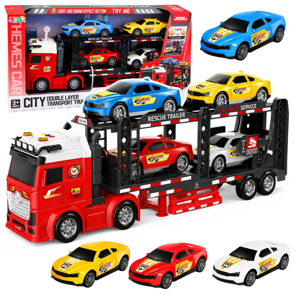 LEAN TOYS Lora Transporter Tow Truck