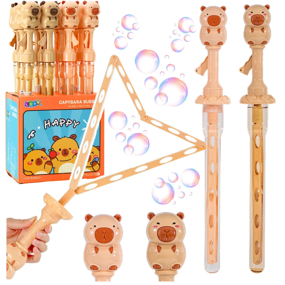 LEAN TOYS ziepju burbuļu lielā izvelkamā