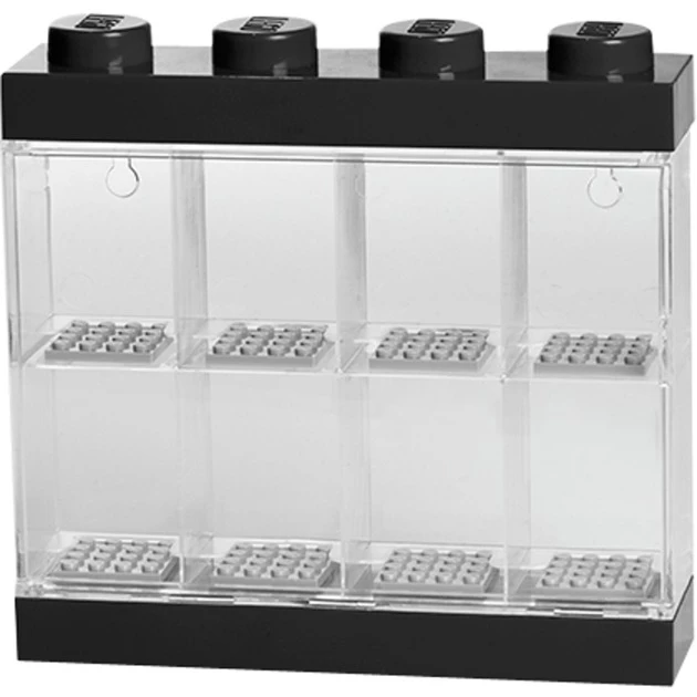 LEGO Minifigure Display Case 8 Black