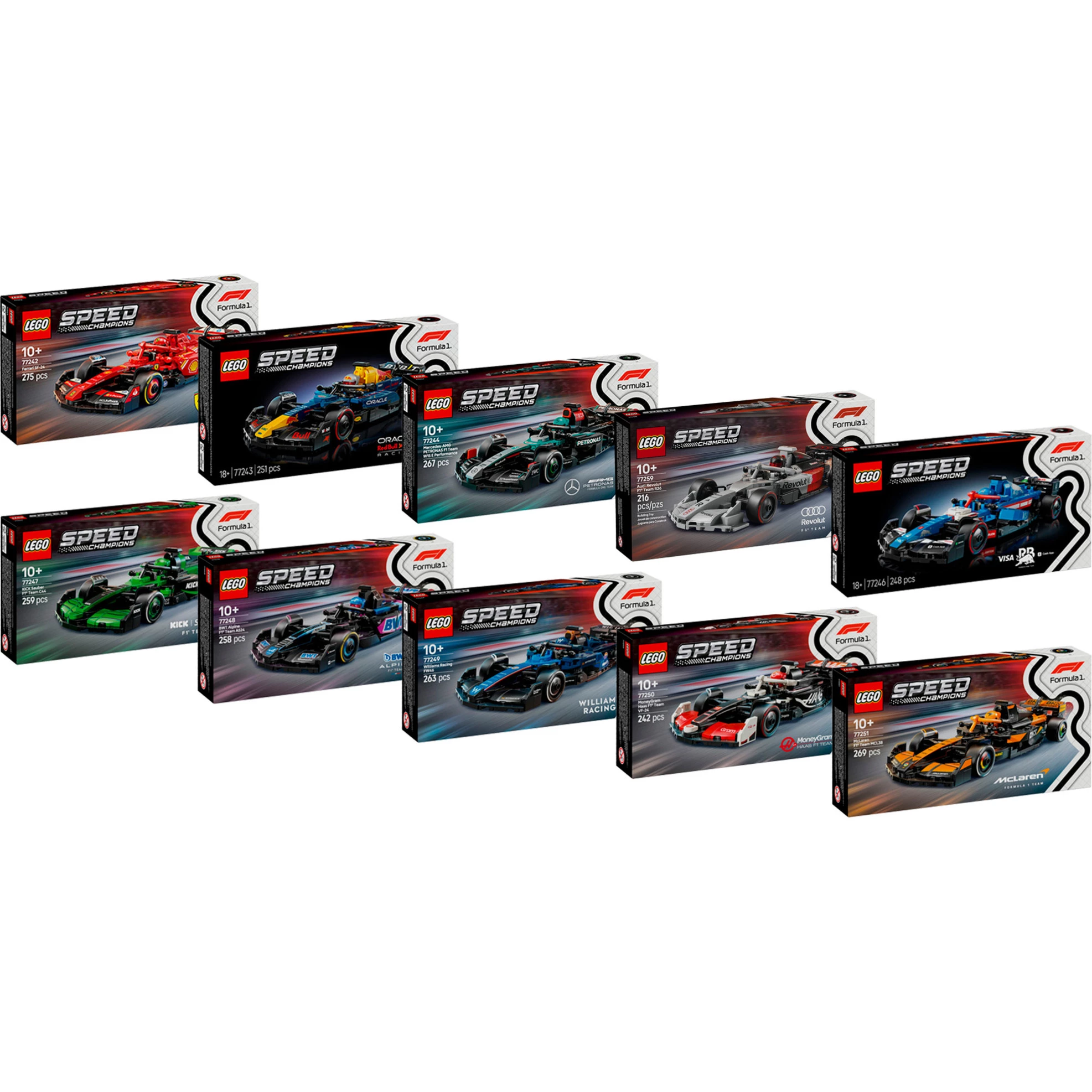 LEGO Speed Champions Formula 1 komplekts