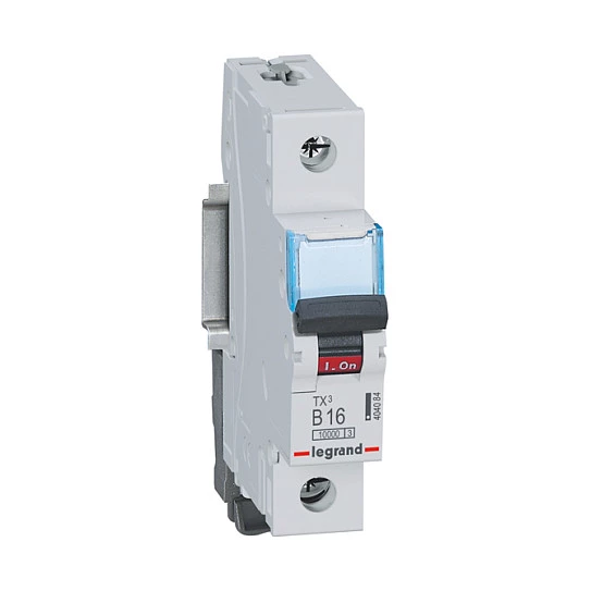 Legrand TX3 MCB B16 1-Pole 10kA