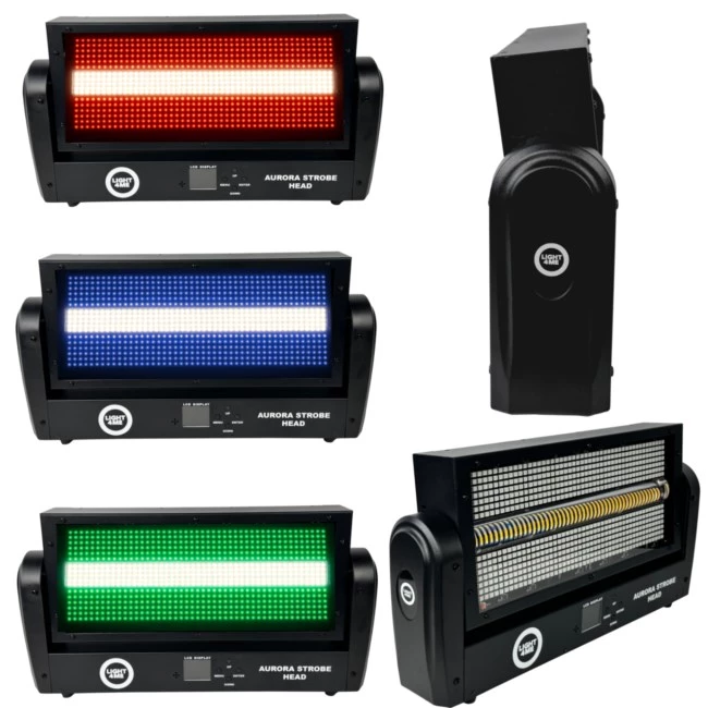 LIGHT4ME Aurora Strobe Head Moving LED