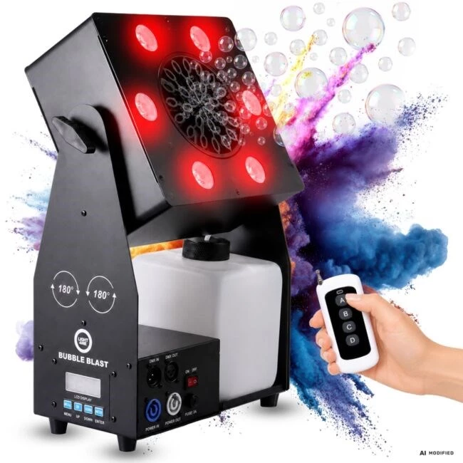 LIGHT4ME BUBBLE BLAST skatuves burbuļu mašīna