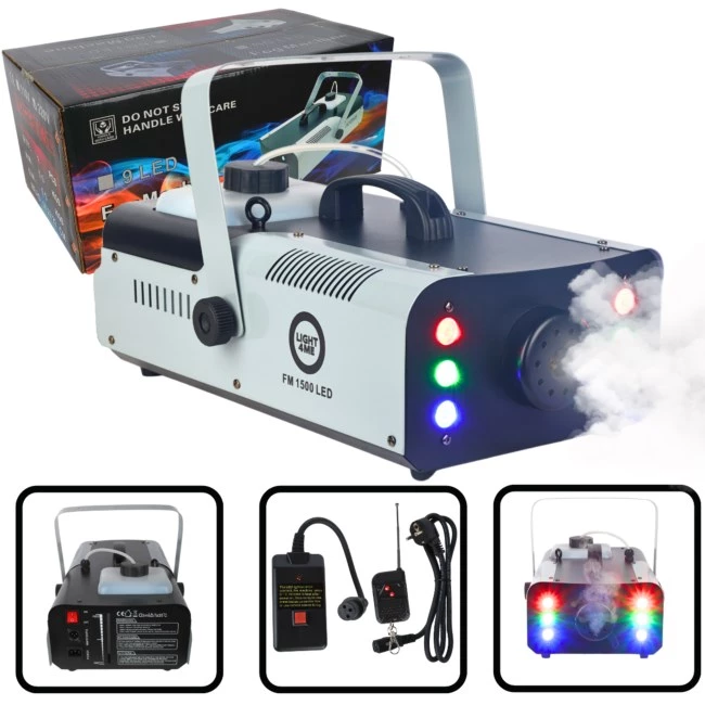 LIGHT4ME FM 1500 LED dūmu mašīna