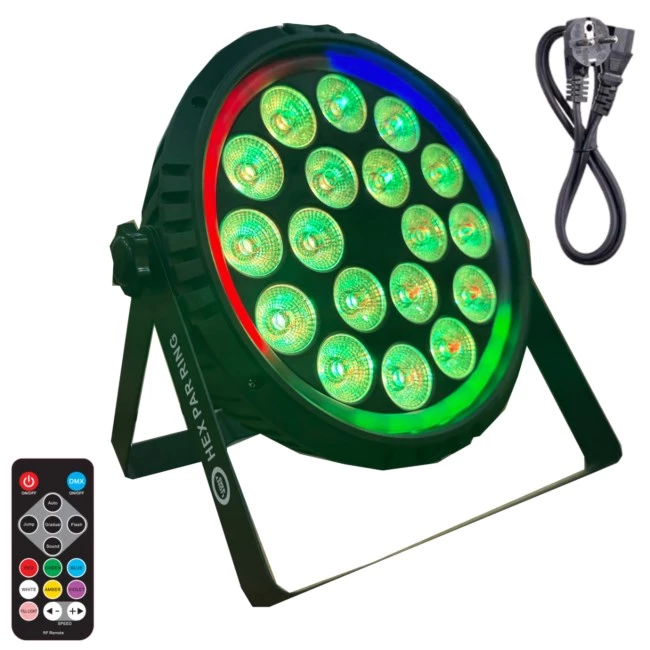LIGHT4ME HEX PAR RING LED Effect