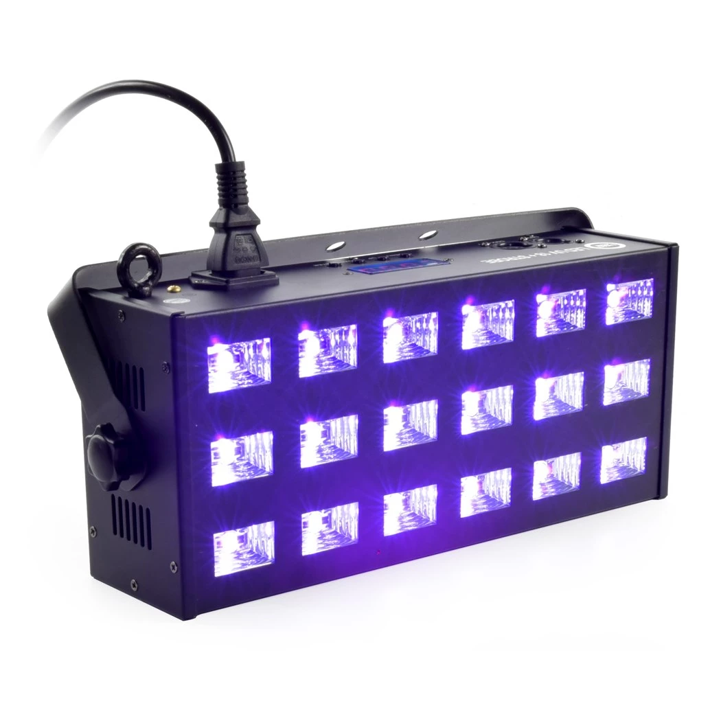 LIGHT4ME LED UV 18x3W DMX Reflector