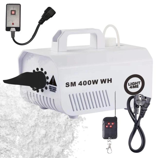 LIGHT4ME SM 400W WH Sniega Mašīna