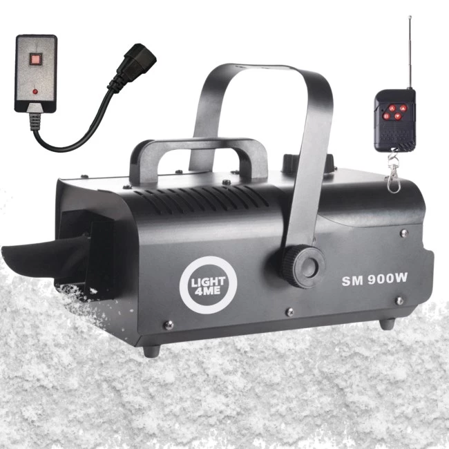 LIGHT4ME SM 900W Sniega mašīna Melna