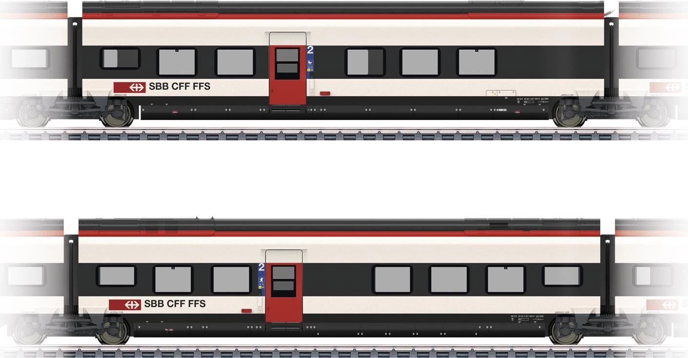 Märklin 43462 H0 papildu vagonu komplekts