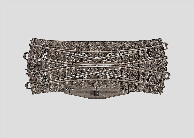 Märklin H0 C-Gleis 24624 dubultā krusteņa