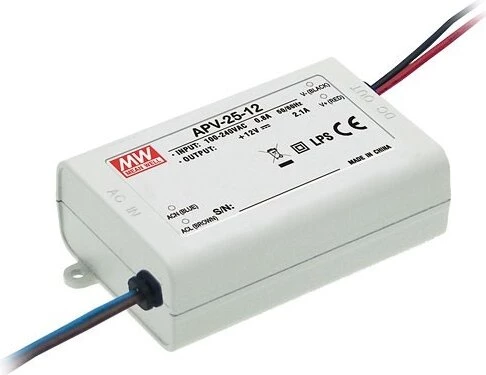 MEAN WELL APV-25-24 Pastāvīgā sprieguma LED